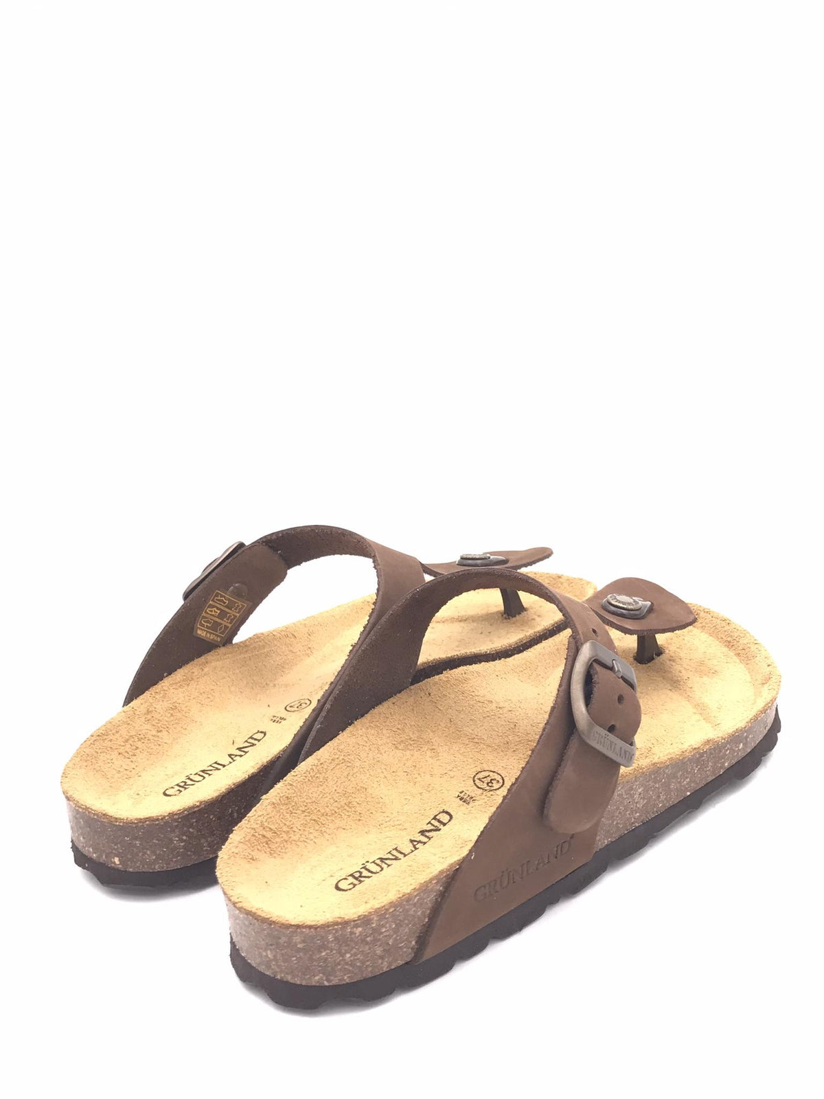 Ciabatta donna infradito Sara testa di moro CC 0001 MARRONE GRUNLAND 