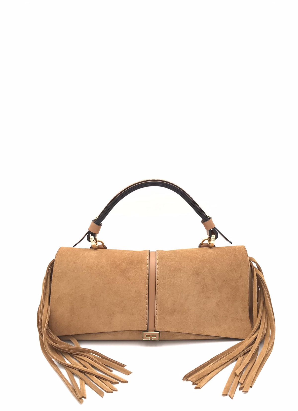 Borsa Kendall small frange cuoio 2737CAF CUOIO LORISTELLA 