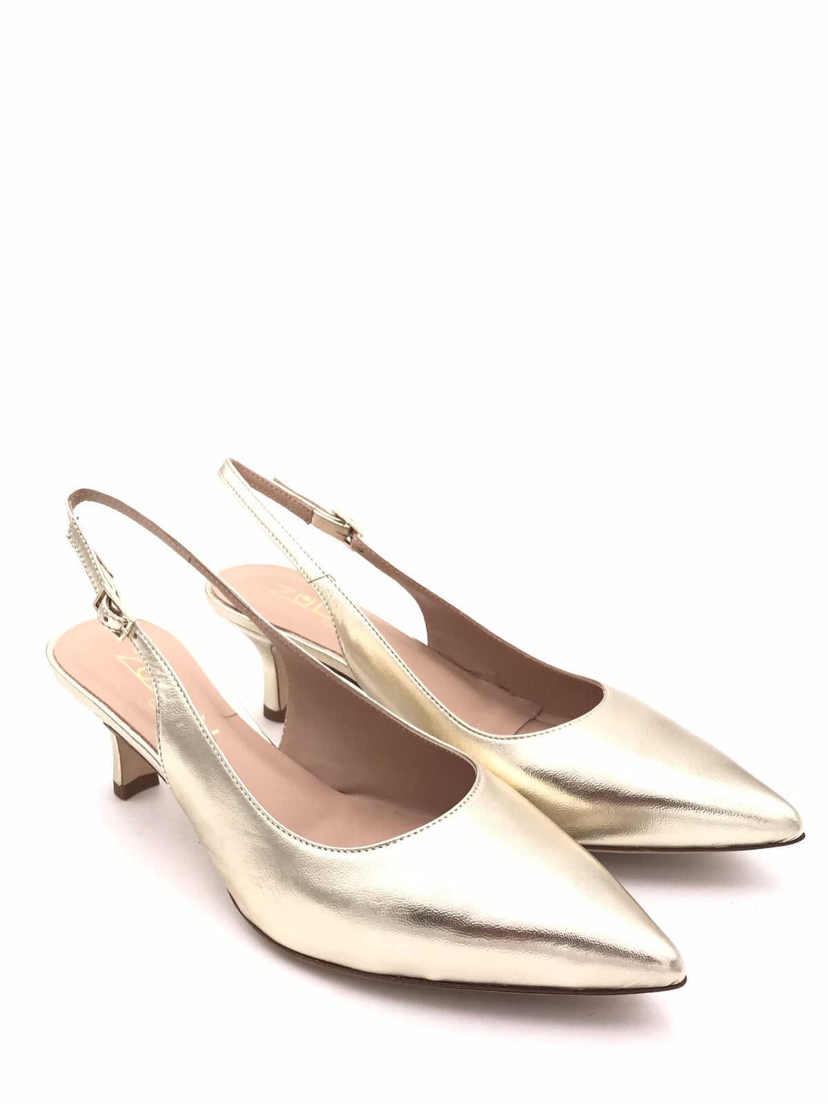Chanel Lory nappa laminata platino