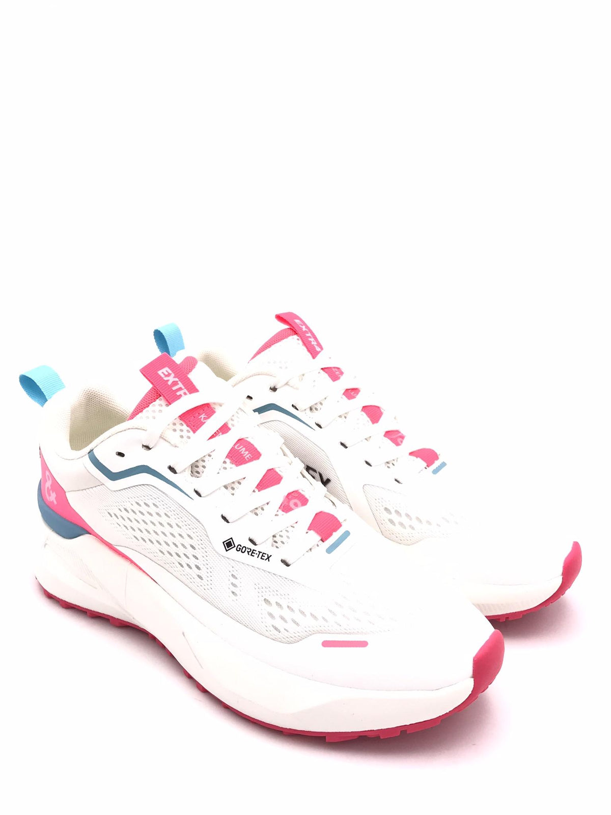 Sneakers donna Kaizen goretex bianco-fuxia
