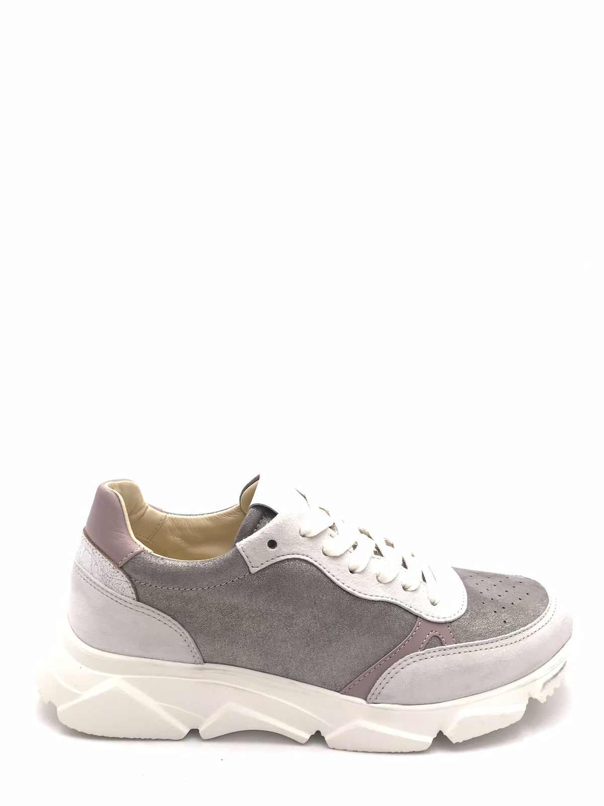 Sneakers City laminata grigia-ghiaccio 2664 GHIACCIO CATERINA C 