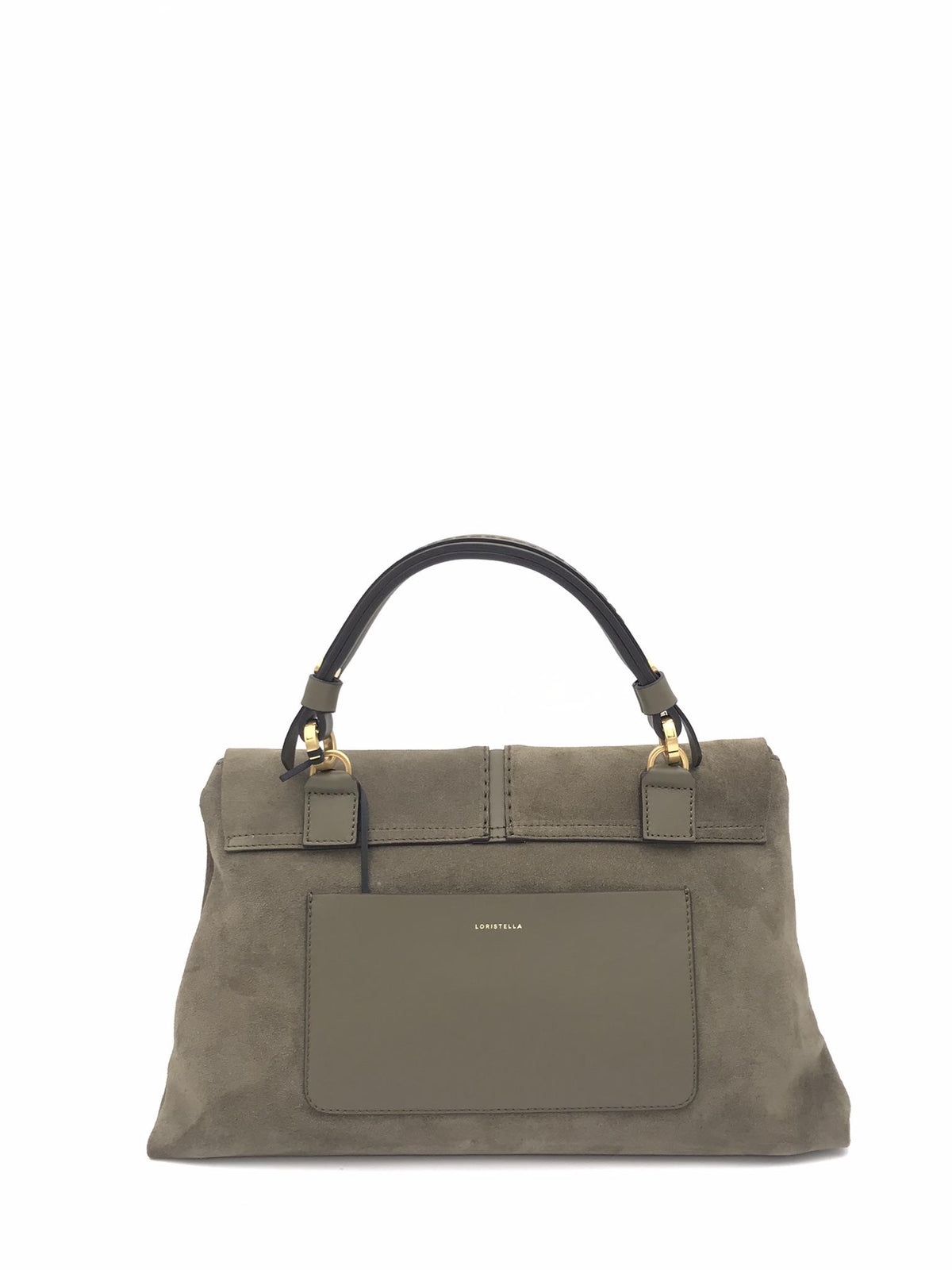 Borsa kendall media in camoscio verde militare 2735CA VERDE LORISTELLA 