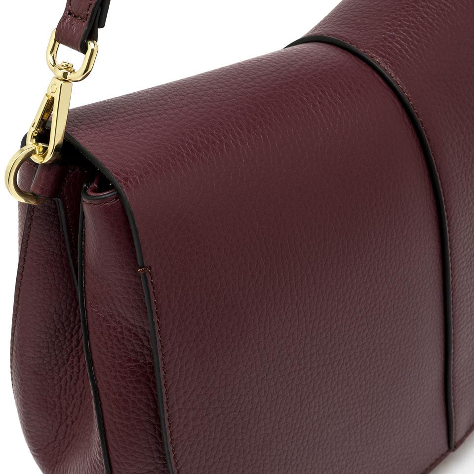 Borsa Helena round large wine berry BS6037 BORDEAU GIANNI CHIARINI 