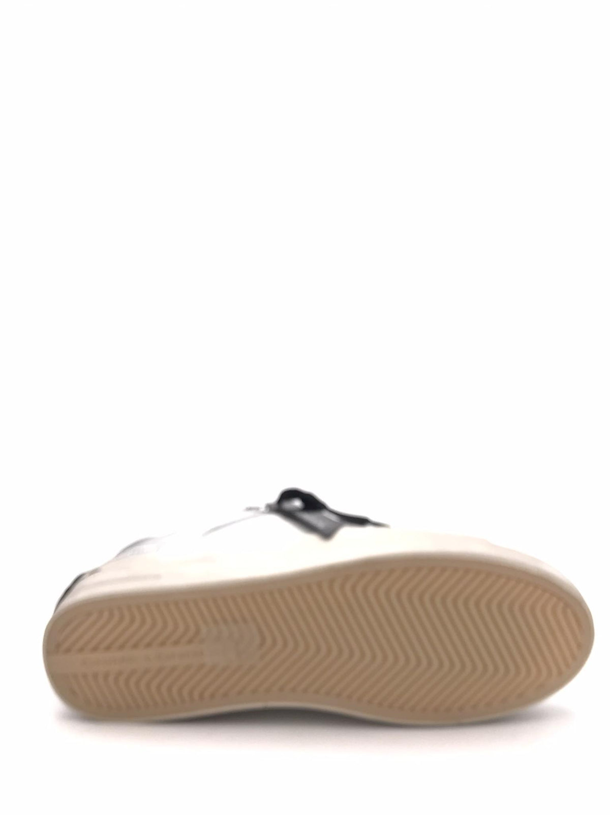 Sneakers donna delux bianco-argento
