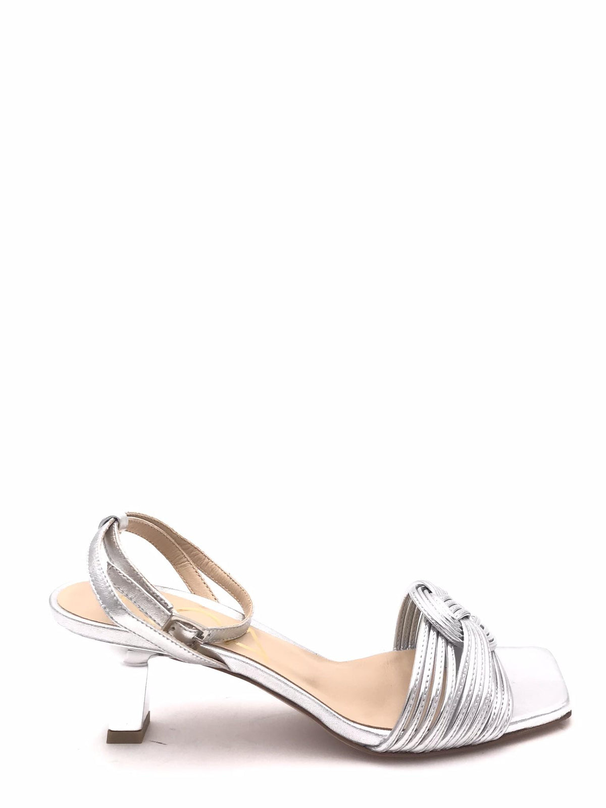 Sandalo Venere in pelle laminata argento 205 ARGENTO NOA 
