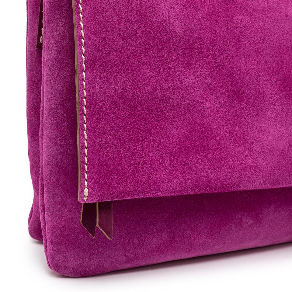 Borsa Three in camoscio desert flower BS12294 FUCSIA GIANNI CHIARINI 