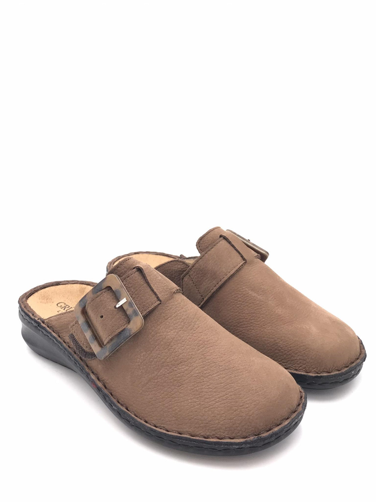 Ciabatta Dami in camoscio terra CE0832 TERRA GRUNLAND 