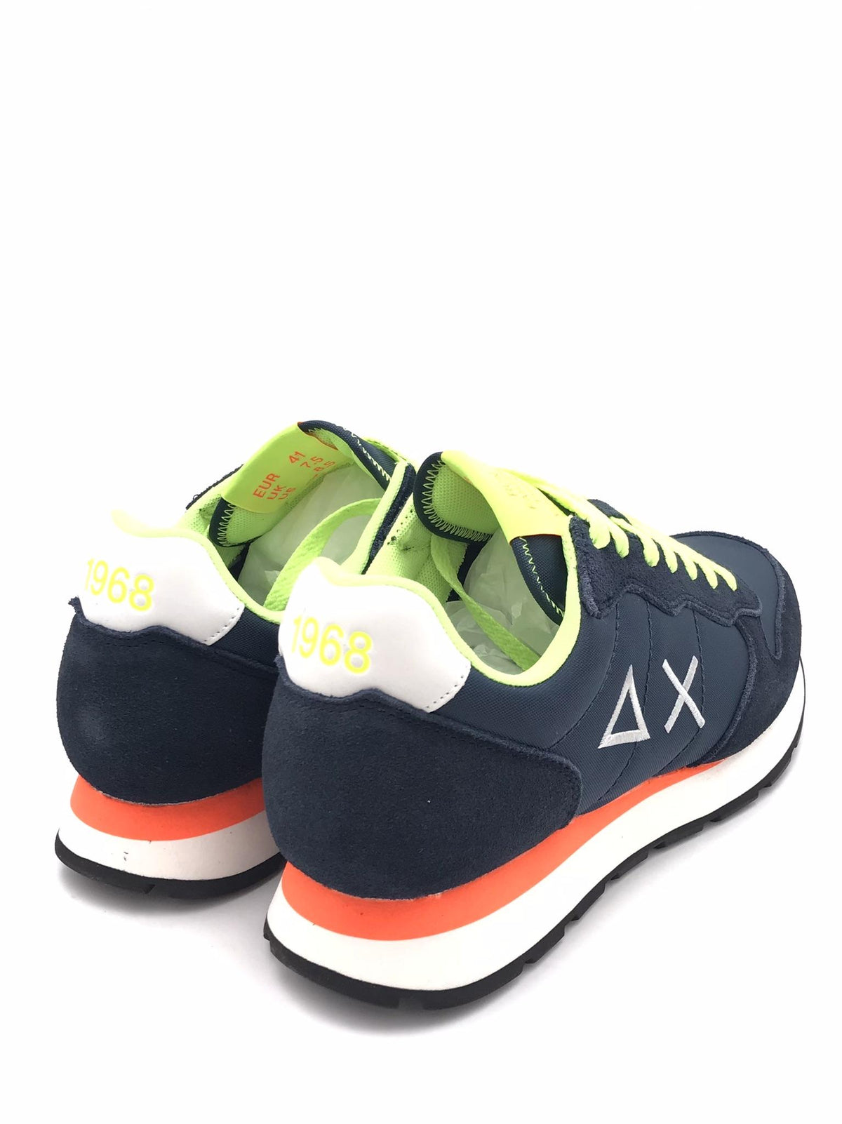 Sneakers uomo Tom fluo blu