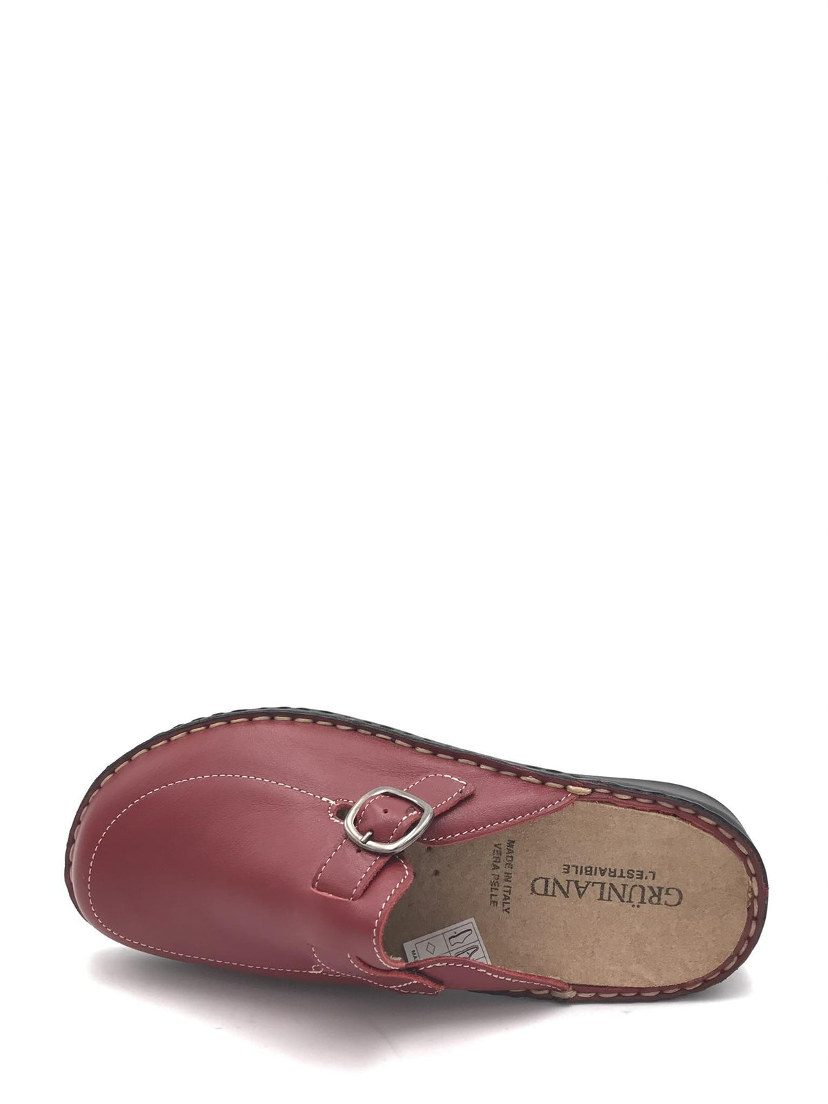 Ciabatta Dami in pelle rubino CE0261 RUBINO GRUNLAND 