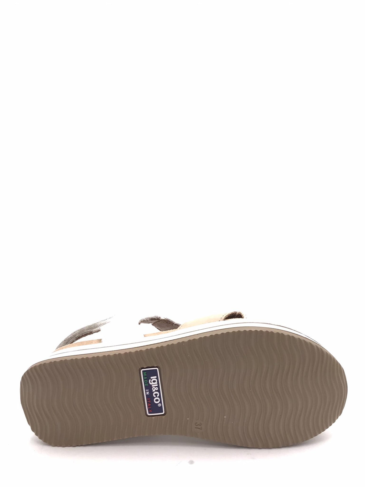 Sandali sindy platino-bianco 1174922 PLATINO/BIANCO IGI&CO 