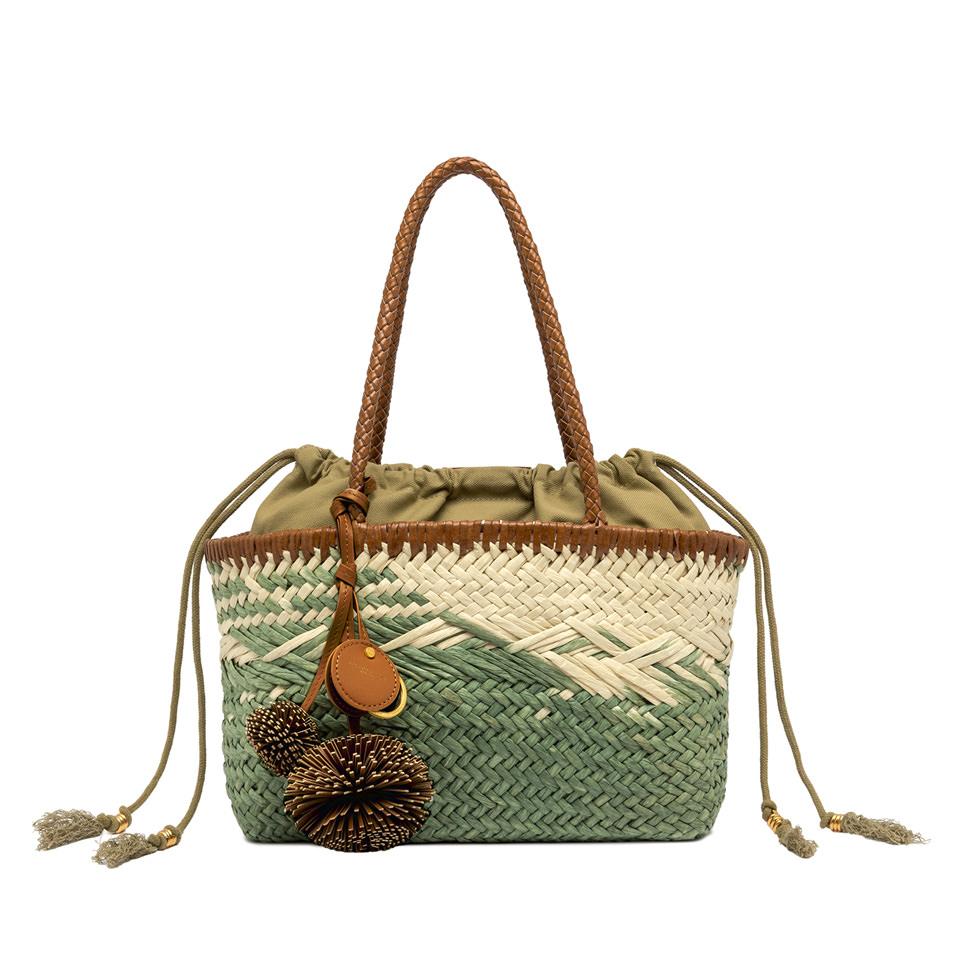 Borsa Paloma in paglia willow BS11311 SALVIA GIANNI CHIARINI 