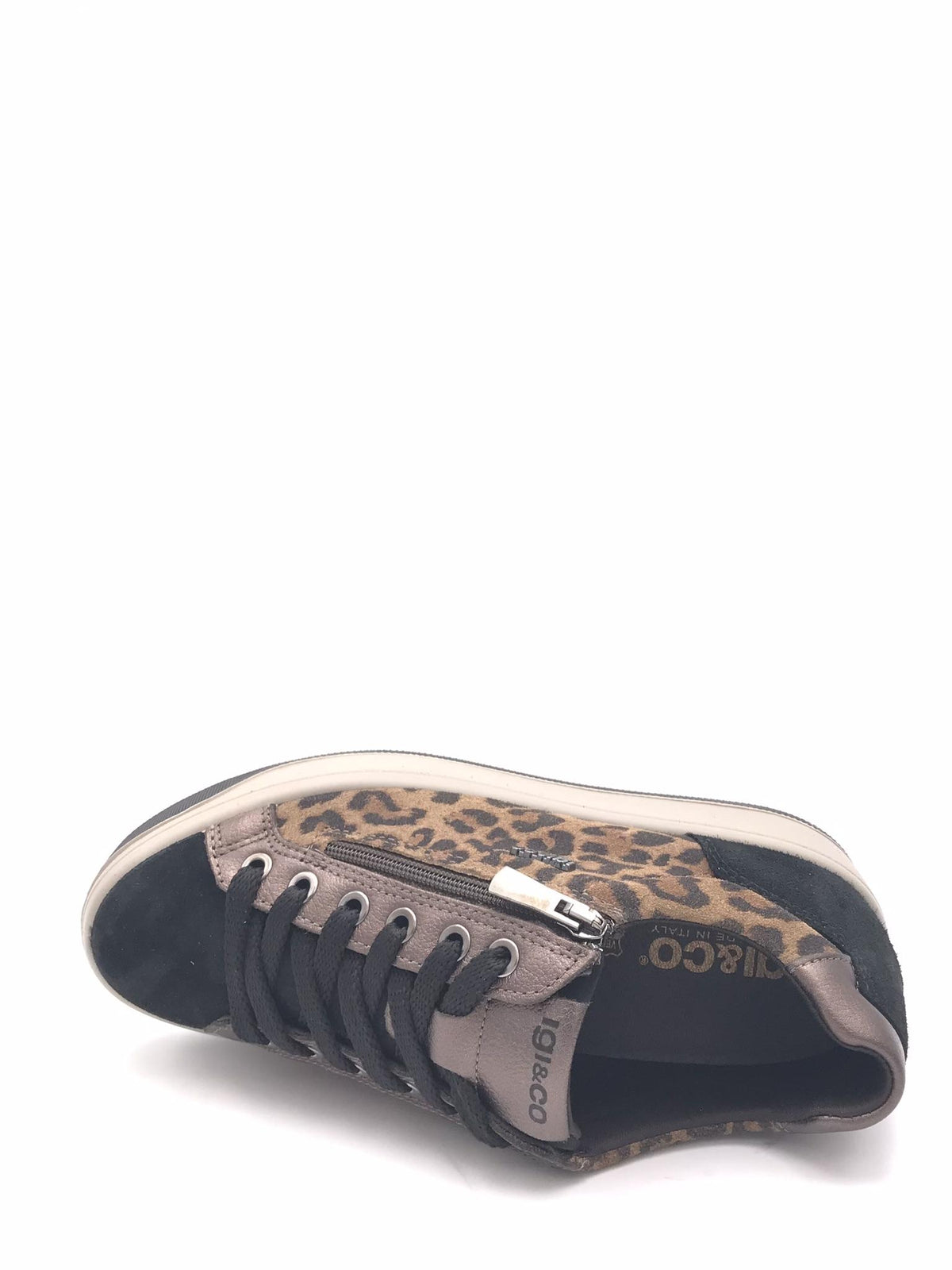 Sneakers Ava nero-bronzo 8669866 NERO-BRONZO IGI&CO 