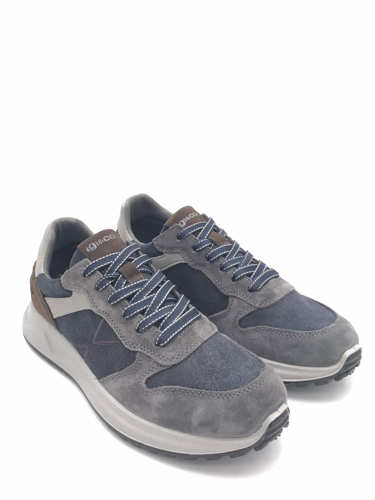 Sneakers Saronno antracite-blu 8638911 ANTRACITE-BLU IGI&CO 