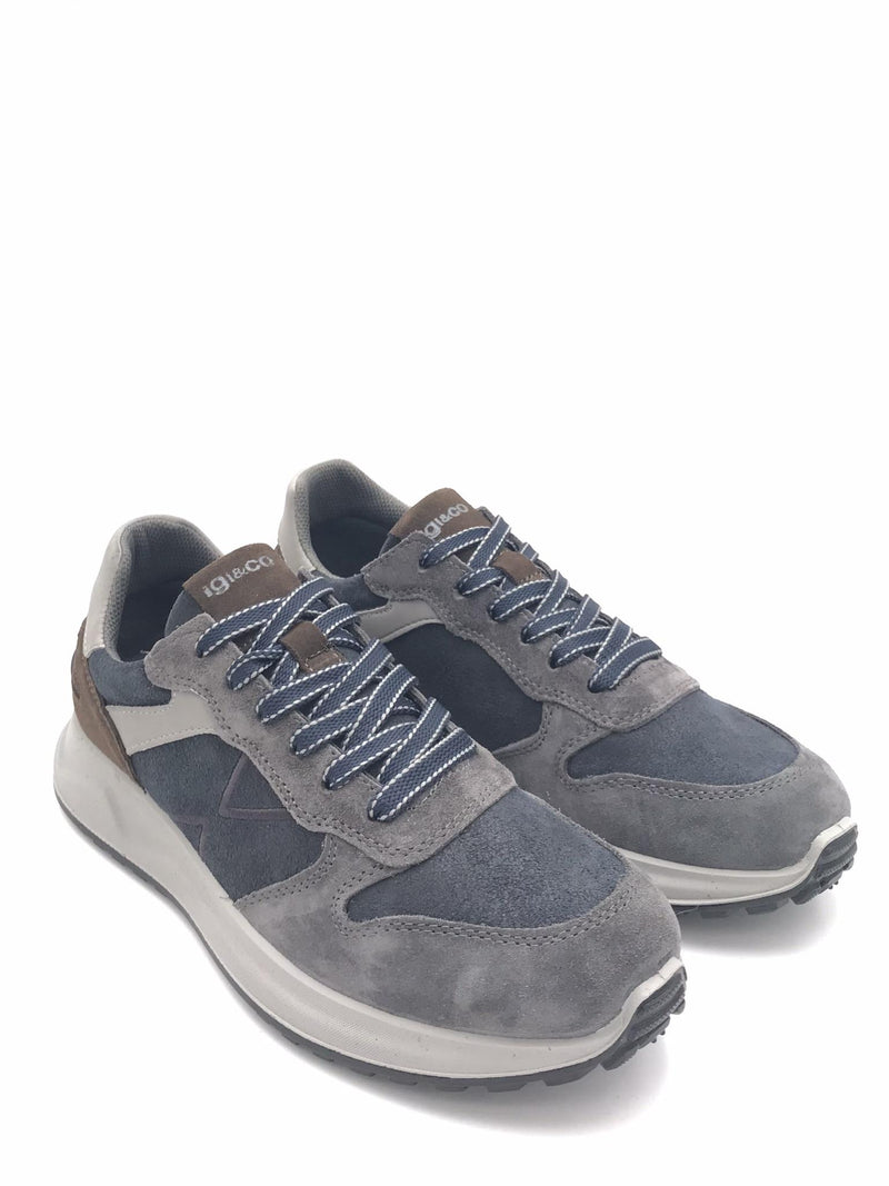 Sneakers Saronno antracite-blu 8638911 ANTRACITE-BLU IGI&CO 