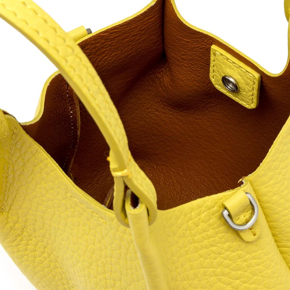 Borsa Dua small giallo-naturale BS9718 GIALLO GIANNI CHIARINI 