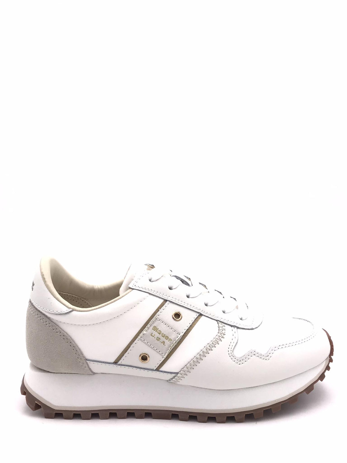 Sneakers running donna Millen bianco-crema MILLEN03 BIANCO/CREMA BLAUER 