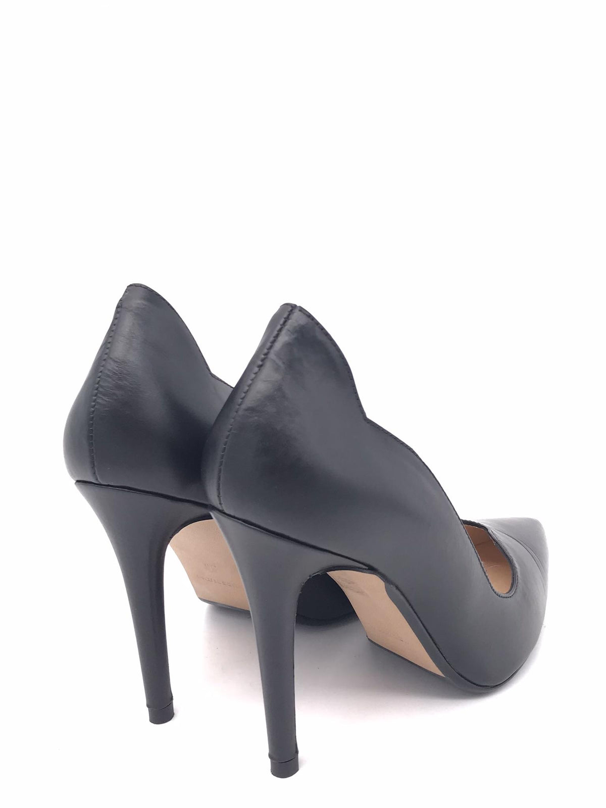 Decollete Isolde in pelle nera 1121 NERO ZULIAN 