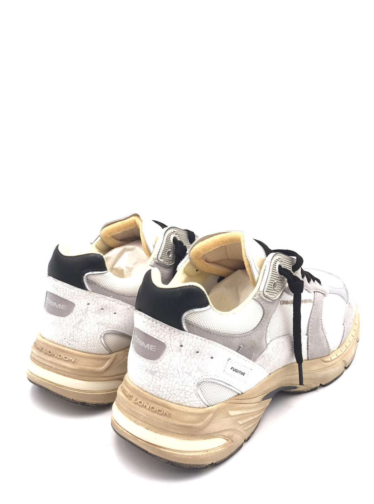 Sneakers Fugitive bianco-grigio 14303 BIANCO/GRIGIO CRIME LONDON 