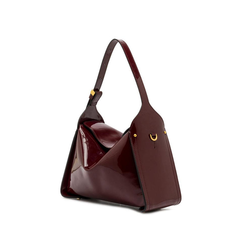 Borsa Penelope in vernice wine berry BS11871 BORDEAU GIANNI CHIARINI 
